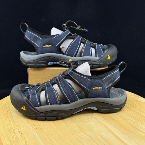KEEN Newport H2 Water Hike Sandals Navy Blue Waterprf 510230 Sz 9.5 - Picture 1 of 9